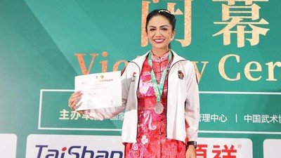 Krisdayanti Rebut Medali Perak di Kejuaraan Dunia Wushu 2025